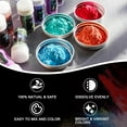 thumbnail image 4 of LET'S RESIN 60 Colors Mica Powder, Natural Pearlescent Pigment Powder for Epoxy Resin/UV Resin for Candle Making, Resin Dye, Painting, Art Crafts, 4 of 7