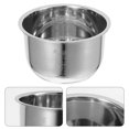 thumbnail image 2 of Olla de cocción interior de repuesto de acero inoxidable, interior antiadherente, olla arrocera, recipiente con revestimiento para tanque, bandeja para accesorios de olla arrocera eléctrica de 1,6 L, 2 of 7