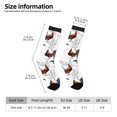 thumbnail image 2 of Pofeuu Cool Chicken Print Crew Socks, Adult Running Hiking Socks for Youth and Adult, 2 of 6