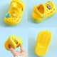 thumbnail image 3 of Sandalias de verano para niños, mulas, tacones planos, zapatillas de dibujos animados sólidos, zapatos de jardín para niños, 3 of 3