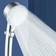 thumbnail image 2 of Bdday Rain Shower Head Shower Head Bathroom Booster Bath Heater Home Bathing Super Strong Rain Shower Head Set High Pressure Shower Heads, 2 of 5