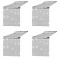 thumbnail image 1 of 4X Camino de Mesa para Fiesta Disco, Camino de Mesa de Aluminio Plateado con Espejo, Cubierta de Mesa Metálica Brillante para Fiesta de Baile Disco, Boda, 1 of 5