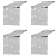 thumbnail image 1 of 4X Camino de Mesa para Fiesta Disco, Camino de Mesa de Aluminio Plateado con Espejo, Cubierta de Mesa Metálica Brillante para Fiesta de Baile Disco, Boda, 1 of 7