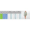 thumbnail image 2 of Femmes une Ligne Mini Robe Casual Manches Longues Coupe Ample V Robe de Cou, 2 of 2