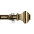 thumbnail image 2 of Central Design 4882-284 0.8125 in. Vicky Curtain Rod with 28 to 48 in. Extension, Antique Brass, 2 of 2