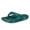 Green, variant on gakvov Slides For Womens Mens Thick-Soled Flip Flops Arch Support Soft Thong Sandals Cloud Slippers Solid Color Increased Slippers Non-Slip Clip-On Couple Beach Shoes