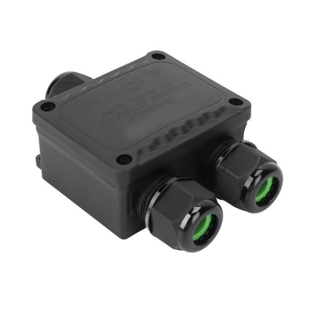 Outdoor Waterproof IP68 Junction Box, 3 Way Plug Line Junction Box Y Type For Home