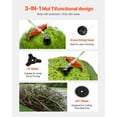 thumbnail image 2 of KFFKFF Grass Cutter, 51.7CC 2-Stroke, Fueled by Gas, 16.9" Wireless Lawn Trimmer, Versatile Yard Edger with Shoulder Support & 3T Blade, Plant Cutter for Efficient Lawn Maintenance, 2 of 9