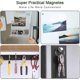 thumbnail image 4 of neodymium magnets, extremely strong N52 metal magnets, pack of 18, 12 x 16 mm, stainless steel cone, 4 of 5