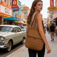thumbnail image 5 of EGNMCR Organization and Storage, Storage Bins, Storage Containers Women's Shoulder Laptop Bag Multi-Functional Tote Bag Commute Tablet Laptop Protective Bag Handheld Canvas Bag Storage ba, 5 of 5
