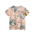thumbnail image 5 of Cute Summer Tops for Girls Size 7-8 Soft Casual Short Sleeve Crew Neck Girls Shirts Funny Daisy Floral Print T-Shirts Girls Clothes Tee Tops Multicolor 2-3 Years, 5 of 6