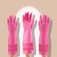 thumbnail image 4 of Quick Drying Latex Gloves Tear Resistant Kitchen Essential Hand Gloves For Household Dishwashing Cleaning Tasks S c, 4 of 4