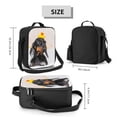 thumbnail image 2 of Balery Dachshund Sitting in Bathtub Caja de Almuerzo y Bolsa de Almuerzo para Hombres y Mujeres, Bolsa de Almuerzo Reutilizable con Gran Capacidad, Bolsa de Almuerzo Aislada, 2 of 7