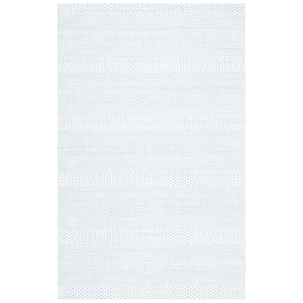 SAFAVIEH Marbella Cassarah Striped Area Rug, Ivory, 7' x 7' Round