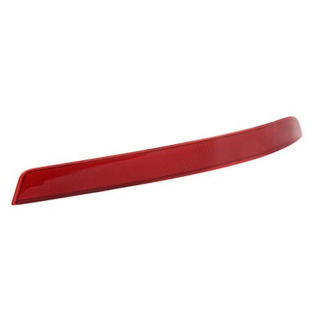 Bumper Warning Reflector, Rear Bumper Reflector Red Warning Waterproof ...