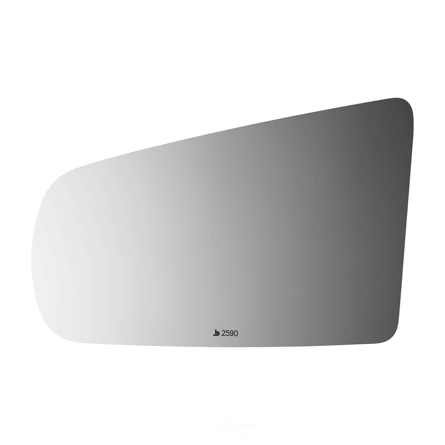 Burco 2590 Driver Side Flat Replacement Mirror Glass for Cadillac Deville