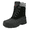 BLACK, variant on NORTIV 8 Mens Winter Insulated Waterproof Snow boots Rugged Winter Outdoor Hiking Boots Men's Work Boot