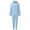 Sky Blue, variant on Joau Women's 2 Piece Sweatsuit Outfits Casual Solid Color Long Sleeve Oversized Hoodie Pullover Sweatshirt & Long Jogger Pants Fall Winter Warm Lounge Set