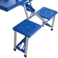thumbnail image 5 of Outdoor Foldable Picnic Table with Bench, 5 of 6