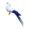 thumbnail image 2 of LOVIVER Artificial Feather Animal Bird Blue Tail Decorative Statues Garden Party, 2 of 4