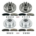 thumbnail image 3 of PowerStop Front and Rear Z23 Evolution Sport Carbon-Fiber Ceramic Brake Pad and Drilled & Slotted Rotor Kit Fits: FORD Select Models K6551, 3 of 10