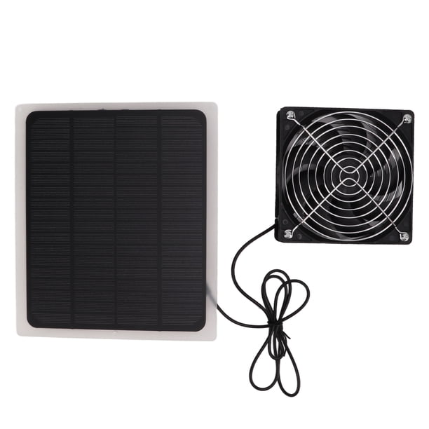 Ventilador Con Energía Solar, Kit de Ventilador de Paneles Solares de Refrescante de Enfriamiento de Energía Que Ahorra Energía