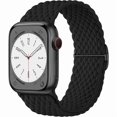thumbnail image 1 of wonima44 Stretchy Braided Bands Compatible with Apple Watch 38mm 40mm 41mm 42mm 44mm 45mm 49mm for Women Men, Adjustable Soft Nylon Strap for iWatch Series 9 8 7 6 5 4 3 2 1 SE Ultra/Ultra 2, 1 of 1