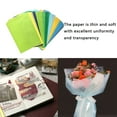 thumbnail image 4 of Multicolor Wrapping Paper Fashion Print Soft Folding Tissue Handicrafts Gift Packing Papers Packaging Accessory Student Spring, 4 of 7