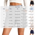 thumbnail image 3 of Oiangi Women's Dress Shorts High Waist Flat Front Shorts Casual Business Office Work Shorts with Pockets Sky Blue 3XL, 3 of 5