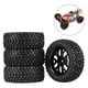 thumbnail image 5 of 10x Ruedas y llantas RC hexagonales de 4 piezas de 12 mm, llantas y llantas RC prepegadas para buggy de camión con inserciones de espuma para Wltoys 1 Macarena ruedas y neumáticos rc, 5 of 8