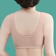 thumbnail image 3 of MEICHEN Middle and Elderly Women's Front Closure Bralettes Cotton Thin No Underwire Push Up Bras Underwear Summer Clothing Fall Fashion Essentials, 3 of 8