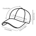 thumbnail image 3 of YYDENG Vintage Floral Print Adjustable Baseball Cap Lightweight Breathable Soft Fabric Vintage Patchwork Sun Hat Multi Floral Color Options For Outdoor Gardening Beach Travel Daily Street Headwear, 3 of 9