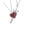 D, variant on His Her Matching Necklace Heart Rapier Charm Couples Jewelry Gift Clavicle Chain For Wedding Anniversary Valentines