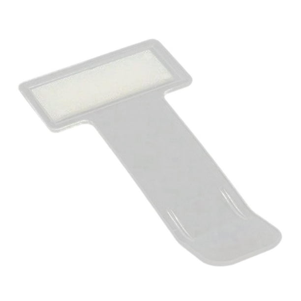 Soporte para billetes de parabrisas, transparente, fácil instalación, soporte duradero para billetes de permiso de estacionamiento, Clip para soporte