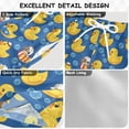 thumbnail image 4 of Rubber Duck Seamless Pattern Swim Trunks Quick Dry Beach Pool Board Shorts Lightweight Stylish Print Sizes 2T to XL, 4 of 8