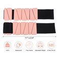 thumbnail image 2 of Uxcell 1Lb Each Adjustable Wrist Ankle Weights for Yoga Dance Aerobics, Pink 2 Pack, 2 of 6
