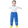 thumbnail image 3 of fvwitlyh Size 12 Boys Boots Dungarees Kids Mud Boys Rain For Girls Waterproof Children’s Breathable Trousers Toddler Girl Pants, 3 of 5