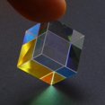 thumbnail image 4 of ORUYROP CMY Optic Prism Cube-Optical Glass Prism, RGB Dispersion Six-Sided Bright Light Combine Cube for Physics and Decoration, Children's Science Experiment, 15×15×15 mm (1pc), 4 of 7