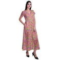 thumbnail image 4 of Moomaya Long Maxi Dress For Womens Short Sleeve Formal/Casual Dress With Pockets S-XXL, 4 of 6