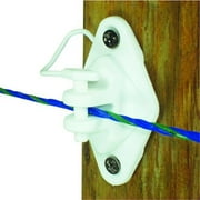 Field Guardian 102397 Wood Post - Pinlock Nail on Insulator - Polywire & Wire- White
