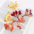 thumbnail image 3 of 10Pcs/Set Fake Berries Bundle Full of Vitality Exquisite Workmanship Widely Applied Artificial Cherry Stamen Berries Bundle Decor for Christmas Red One Size, 3 of 13