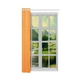 thumbnail image 3 of MKHERT Orange Window Curtain Living Room,Bedroom Window Drapes 52x84 inch, 3 of 3