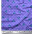 thumbnail image 1 of Soimoi Velvet Fabric Artistic Floral Print Fabric by Yard 58 Inch Wide, 1 of 5