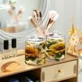 thumbnail image 6 of High-value clear storage jars keep life organized and within reach one sizex2 Bright Vintage Sunflowers, 6 of 7
