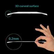 Samsung Galaxy Note 10 Tempered Glass Screen Protector 3D Curved Edgeless Tempered Glass Anti-Scratch, HD Clear [Support Fingerprint Unlocking] LCD Screen Protector for Samsung Galaxy Note 10 [6.3]