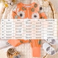 thumbnail image 3 of Xyant Baby Bamboo Rayon Romper Girl Footless Viscose Newborn Infant Footie Mitten Cuffs Toddler Boy Clothes (Orange,6-9 Months), 3 of 5