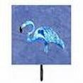 thumbnail image 2 of Carolines Treasures 8873SH4 Flamingo On Slate Blue Leash or Key Holder 7Hx4.25W multicolor, 2 of 2
