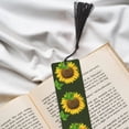 thumbnail image 6 of Kdxio Sunflower Print Metal Tassel Bookmarks,Perfect Gift for Art Lovers and Bookworms Metal Bookmarks for Women, 6 of 8