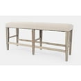 thumbnail image 6 of Jofran Fairview Transitional 52" Backless Upholstered Counter Height Bench, 6 of 6