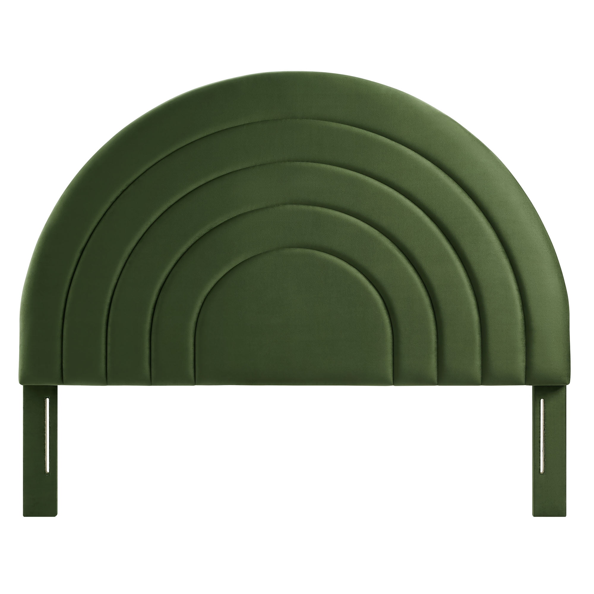 Solana Queen Headboard in Moss Green